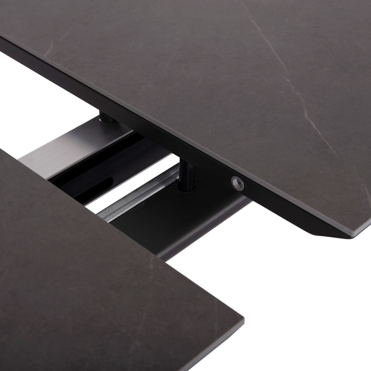 ΕΠΕΚΤΕΙΝΟΜΕΝΟ ΤΡΑΠΕΖΙ ΕΞ.ΧΩΡΟΥ ANDROMEDA(L) SM6184.02 ΓΚΡΙ ΑΛΟΥΜ. & SINTERED STONE TOP 240 έως 300x100x76,5Υ - Image 9