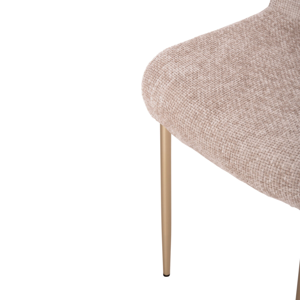 Καρέκλα Τραπεζαρίας Obsession SM18101.01 Σαμπανί ύφασμα-Μέταλλο Σαμπανί 52.5x63x79Υεκ - Image 9