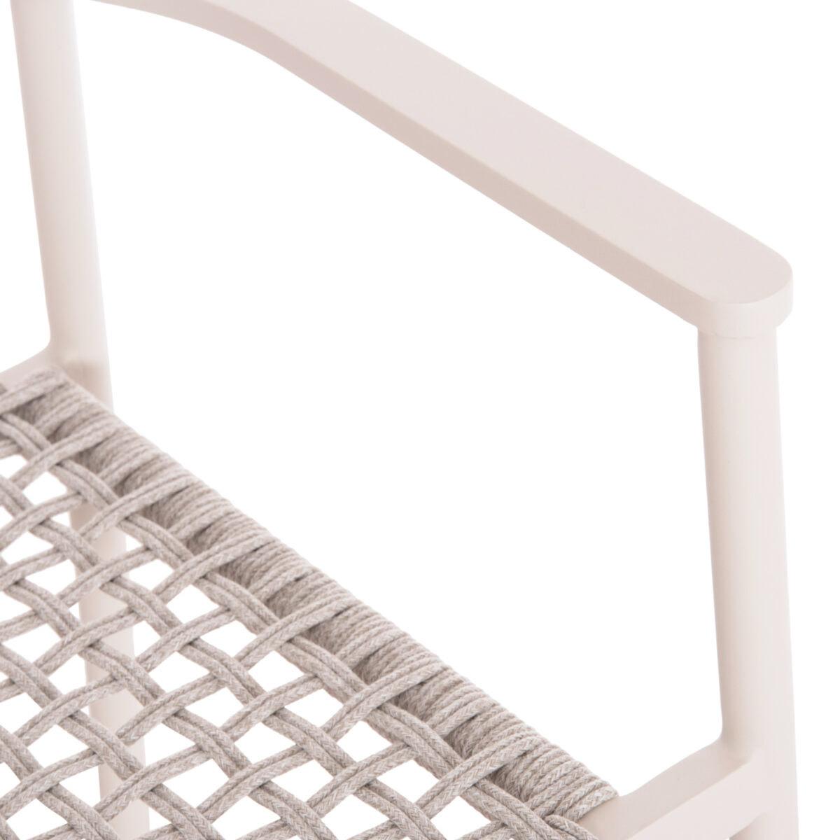 ΠΟΛΥΘΡΟΝΑ ΤΡΑΠΕΖΑΡΙΑΣ HELIA SM6200.02 ΚΡΕΜ ΑΛΟΥΜ.& P.E. ΣΧΟΙΝΙ ΜΠΕΖ 56,5x56x77Υεκ - Image 9