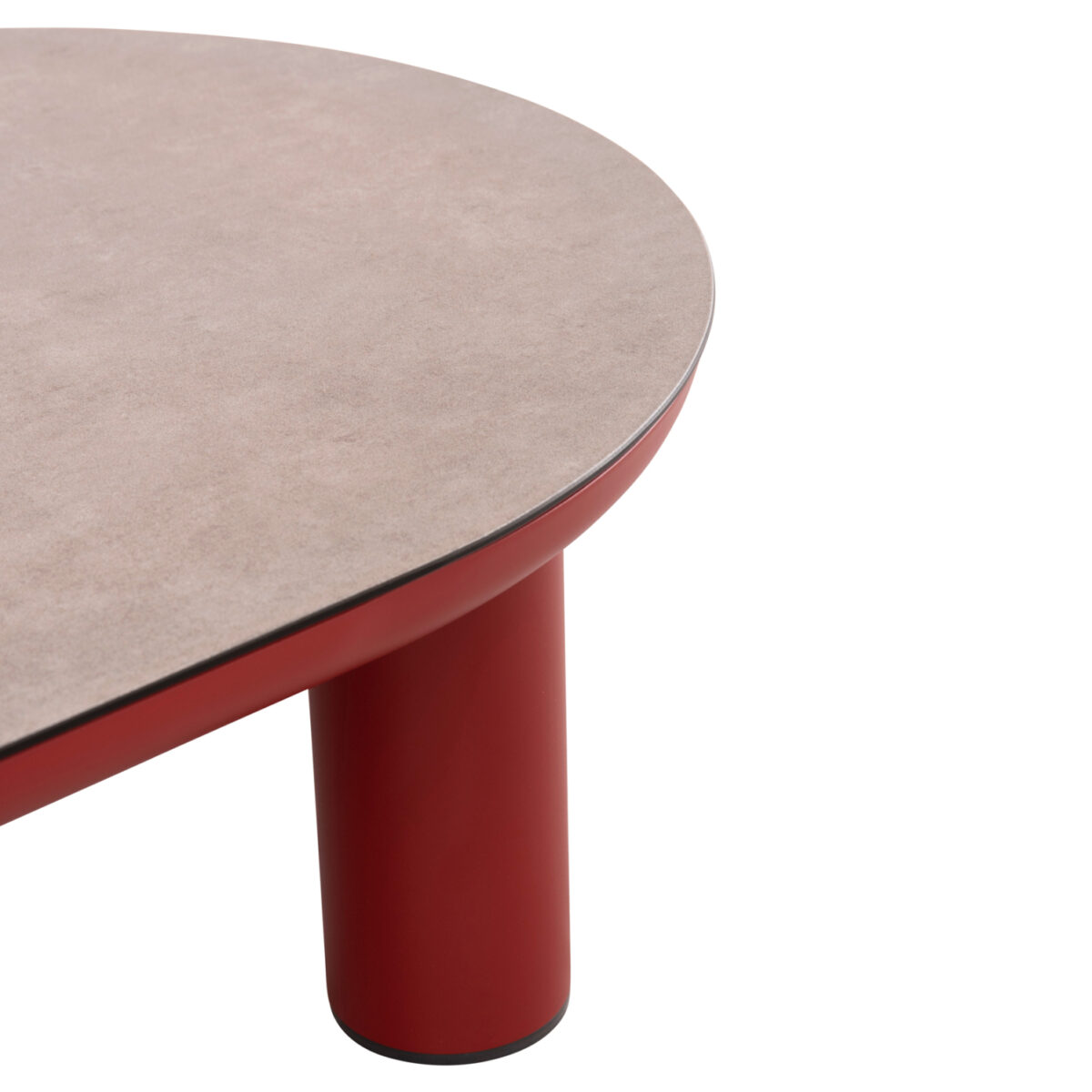 ΣΕΤ ΣΑΛΟΝΙ ΕΞ.ΧΩΡΟΥ 4ΤΜΧ EUTOPIA SM6237.05 KOKKINO ΑΛΟΥΜΙΝΙΟ-ΜΠΕΖ OLEFIN-ΓΥΑΛΙ ΓΚΡΙ - Image 10