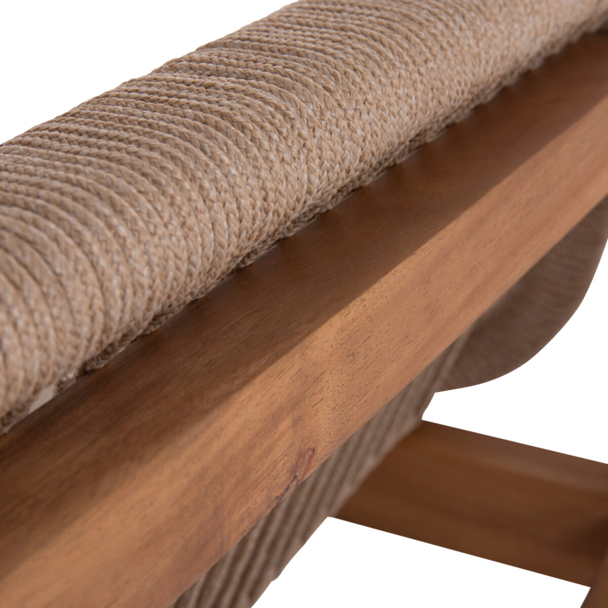 ΚΑΝΑΠΕΣ ΕΞ.ΧΩΡΟΥ 2ΘΕΣΙΟΣ ΣΕΙΡΑ OASIS SM6225 ΞΥΛΟ ΑΚΑΚΙΑΣ-ΑΛΟΥΜΙΝΙΟ-ΣΧΟΙΝΙ 156x82x73Υ - Image 10