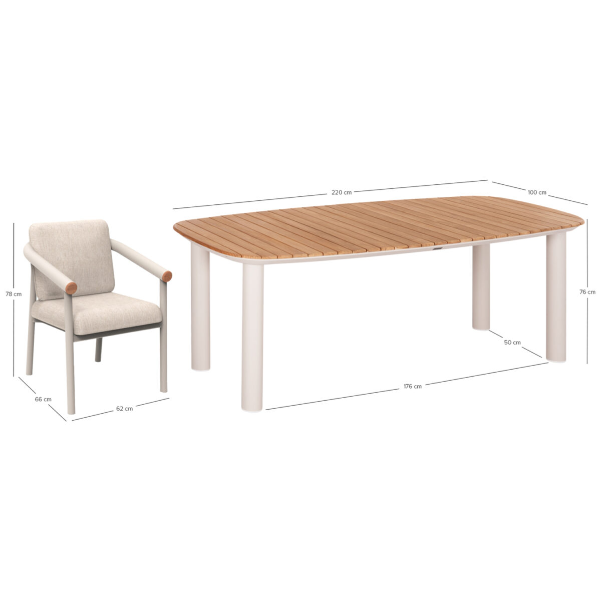 ΣΕΤ ΤΡΑΠΕΖΑΡΙΑΣ ΕΞ.ΧΩΡΟΥ EUTOPIA SM21128.02 ΜΕ ΤΡΑΠΕΖΙ & 6 ΠΟΛΥΘΡΟΝΕΣ--ΚΡΕΜ/ΜΠΕΖ - Image 10