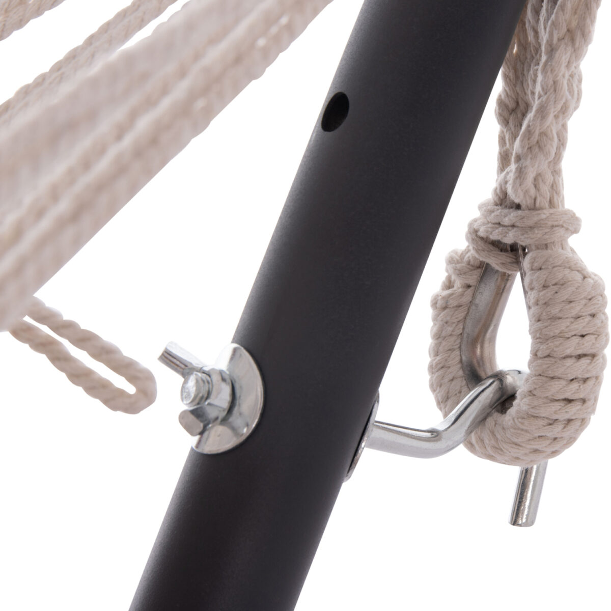 ΑΙΩΡΑ CRAVE HM6304.02 ΑΝΘΡΑΚΙ ΜΕΤΑΛΛΙΚΟΣ ΣΚΕΛΕΤΟΣ--ΜΠΕΖ ΥΦΑΣΜΑ 265x93x105Υεκ - Image 6