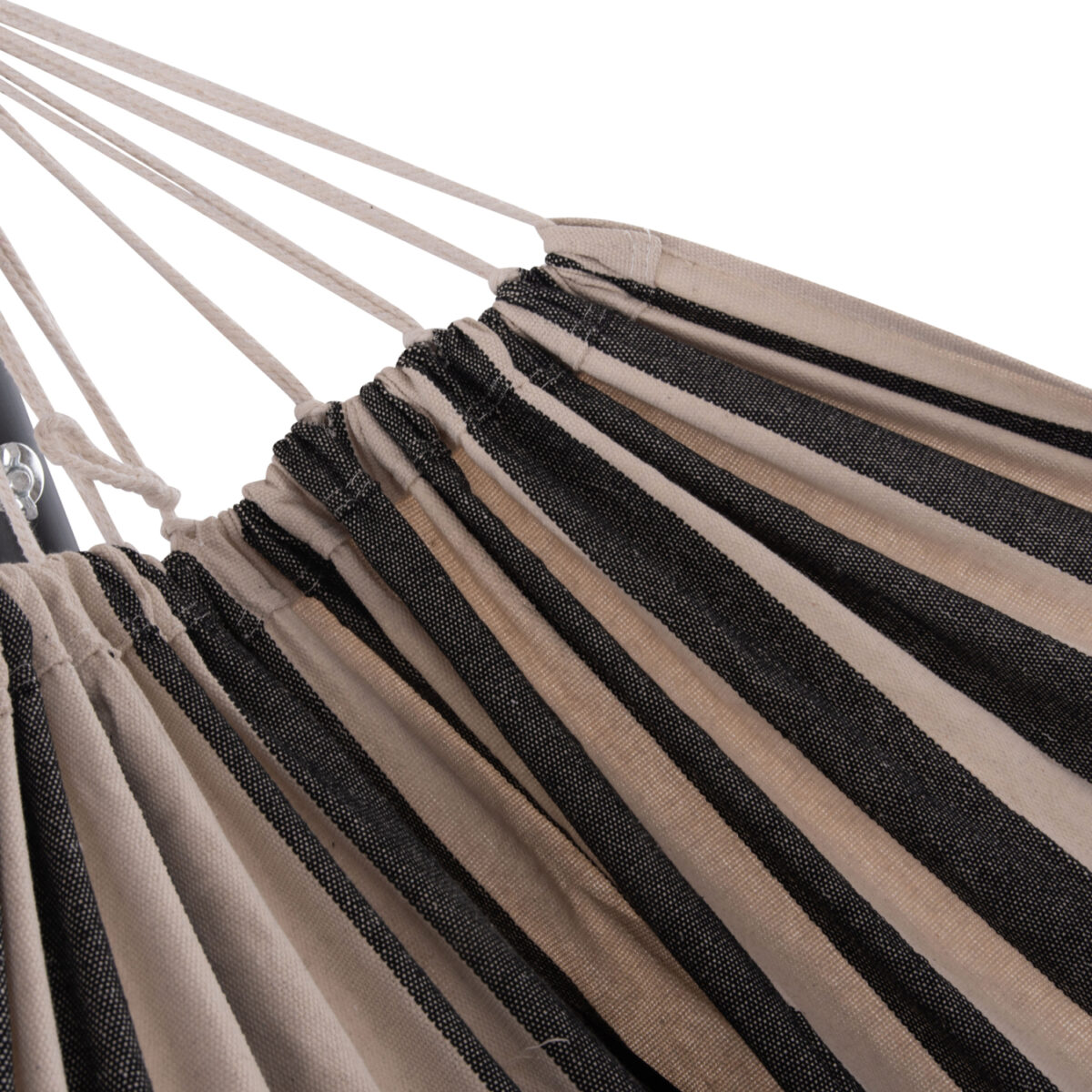 ΑΙΩΡΑ CRAVE HM6304.03 ΑΝΘΡΑΚΙ ΜΕΤΑΛ. ΣΚΕΛΕΤΟΣ--ΜΠΛΕ ΣΚΟΥΡΟ ΠΑΝΙ ΜΕ ΛΕΥΚΗ ΡΙΓΑ 265x93x105Υεκ - Image 7