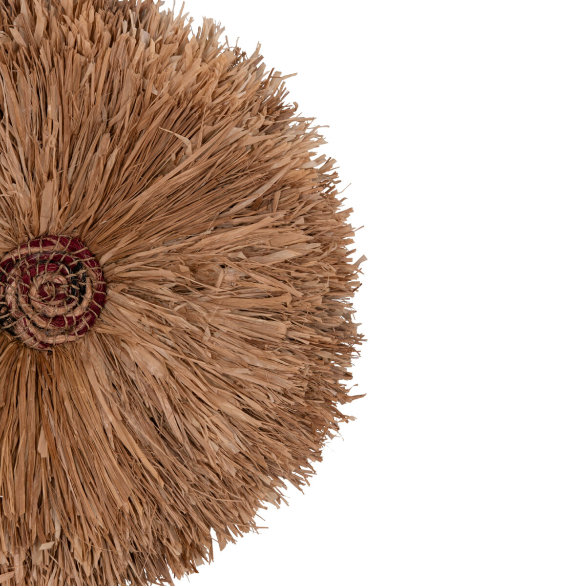 ΔΙΑΚΟΣΜΗΤΙΚΟ ΤΟΙΧΟΥ ΣΤΡΟΓΓΥΛΟ ABOR HM4717 ΙΝΕΣ SISAL ΦΥΣΙΚΟ Φ60εκ. - Image 4