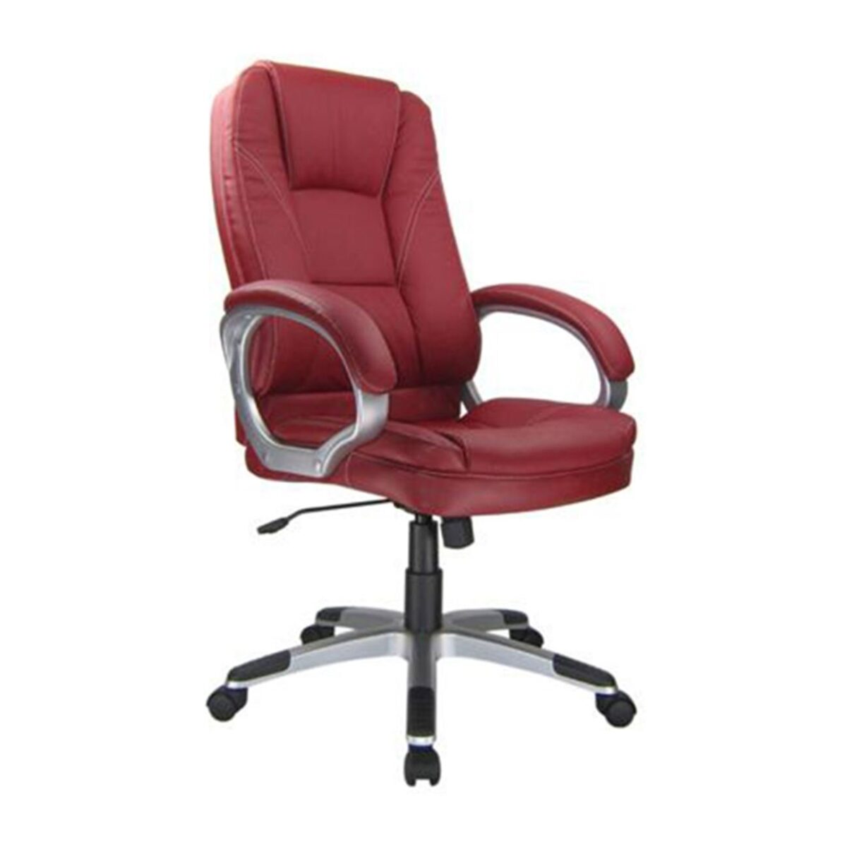 BF6950 Πολυθρόνα Γραφείου Διευθυντή, Pu Κόκκινο - Image 2