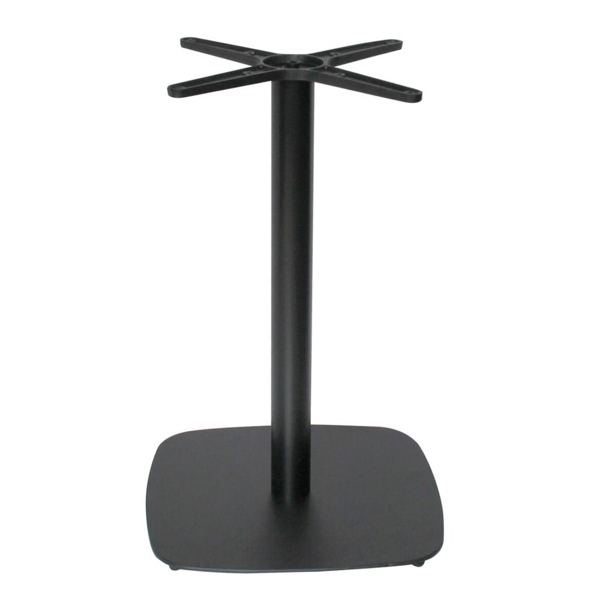 PRATO-C Βάση Τραπεζιού 45x45cm H.72cm με ρεγουλατόρο Μέταλλο Βαφή Μαύρο / 13,00kg - Image 2