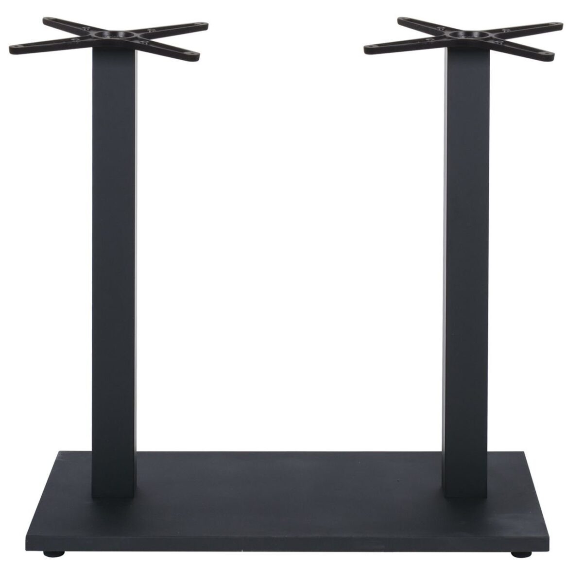 PRATO-W Βάση Τραπεζιού Μακρόστενη με ρεγουλατόρο Μέταλλο Βαφή Μαύρο (17,80kg) - Image 2