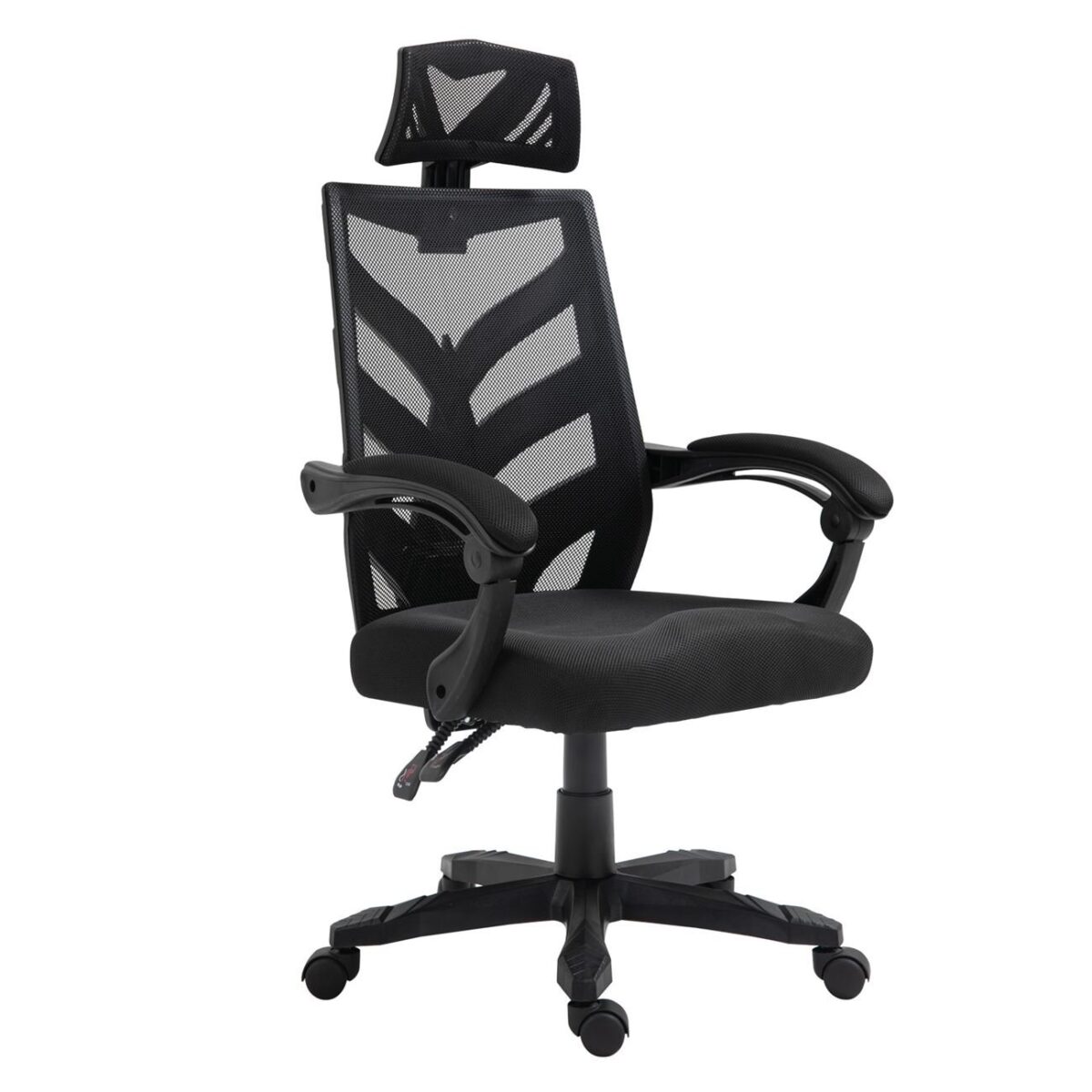BF2980 Πολυθρόνα Γραφείου Διευθυντή, Mesh Μαύρο - Image 2
