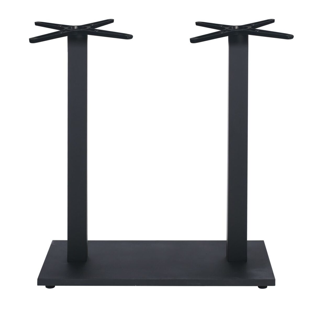 PRATO-W Βάση Τραπεζιού BAR 70x40cm H.108cm Μέταλλο Βαφή Μαύρο / 18,50Kg - Image 2