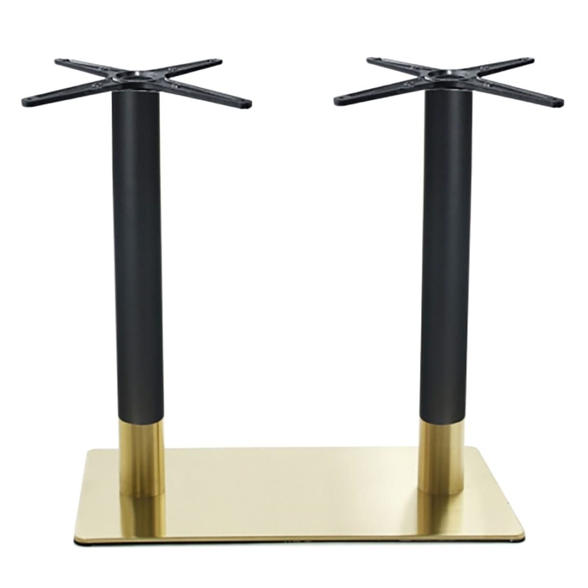 RIVA Βάση Τραπεζιού Μακρόστενη Gold Inox #201 - Black / 21,20 Kg - Image 2