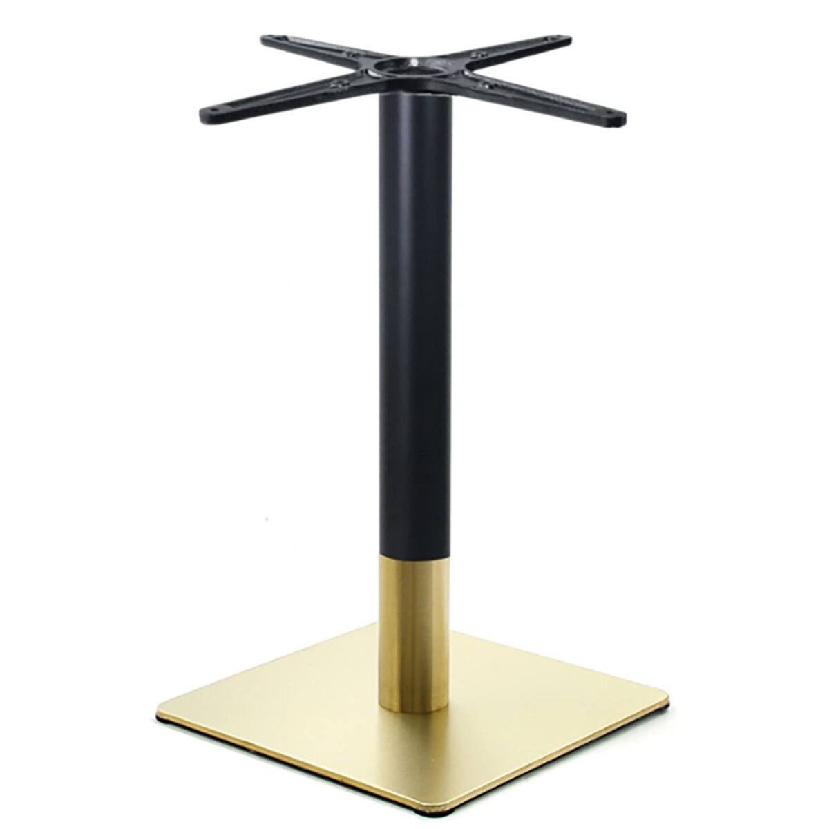 RIVA Βάση Τραπεζιού BAR Gold Inox #201 - Black (14,50 kg) - Image 2