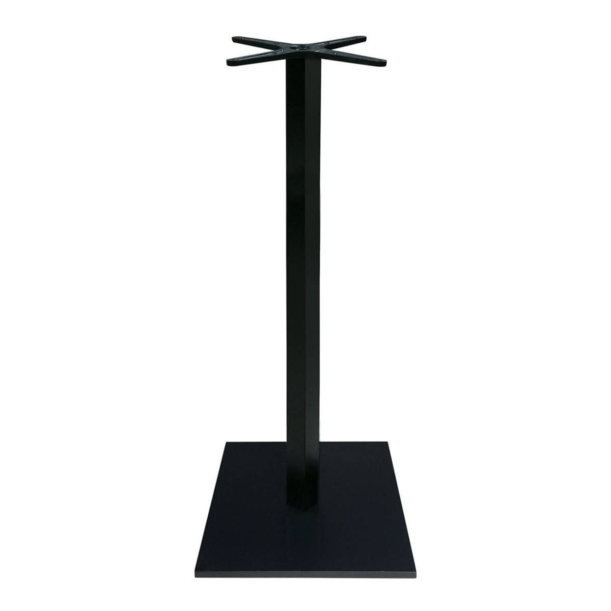 PRATO-W Βάση Τραπεζιού BAR 45x45cm H.93cm Μέταλλο Βαφή Μαύρο με Ρεγουλατόρο / 12,50Kg - Image 2