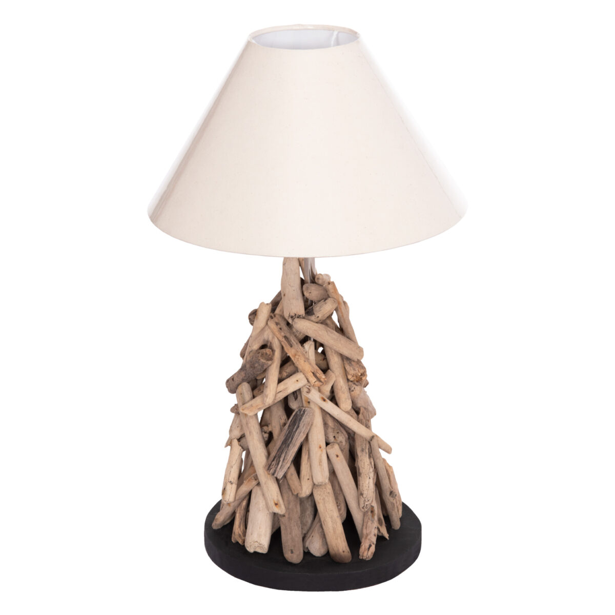 ΕΠΙΤΡΑΠΕΖΙΟ ΦΩΤΙΣΤΙΚΟ TWIGGY HM4423 DRIFTWOOD & ΛΕΥΚΟ ΚΑΠΕΛΟ Φ35x61Υεκ. - Image 3