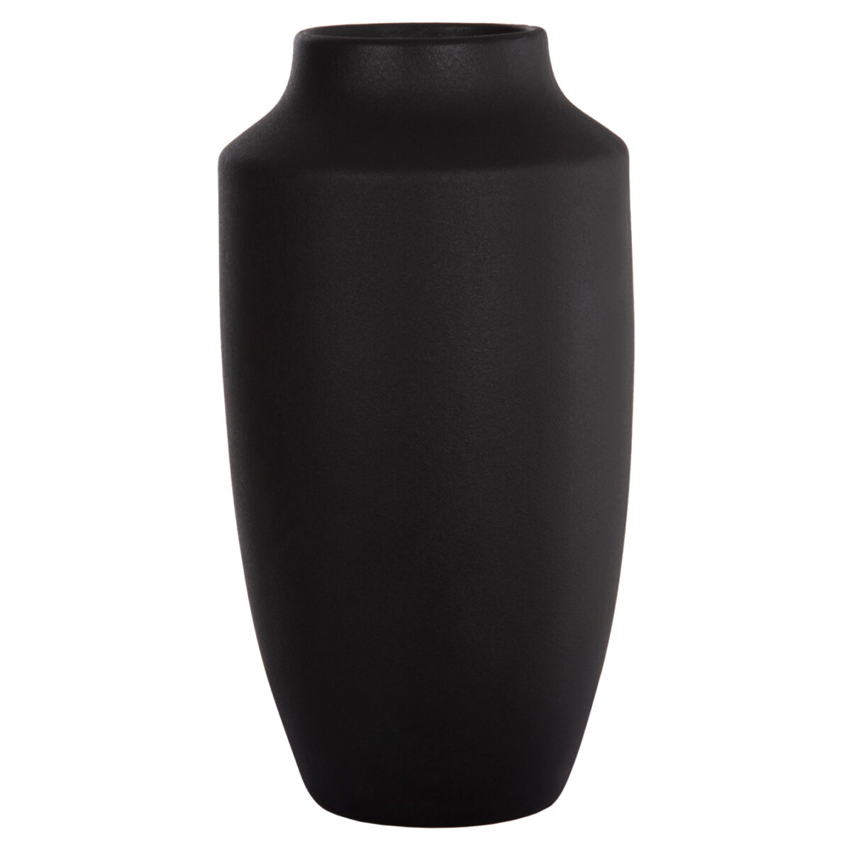 ΕΠΙΤΡΑΠΕΖΙΟ ΚΕΡΑΜΙΚΟ ΔΙΑΚΟΣΜΗΤΙΚΟ ΒΑΖΟ GALAD HM4588.02 ΜΑΥΡΟ ΜΑΤ Φ16x32Υεκ - Image 3