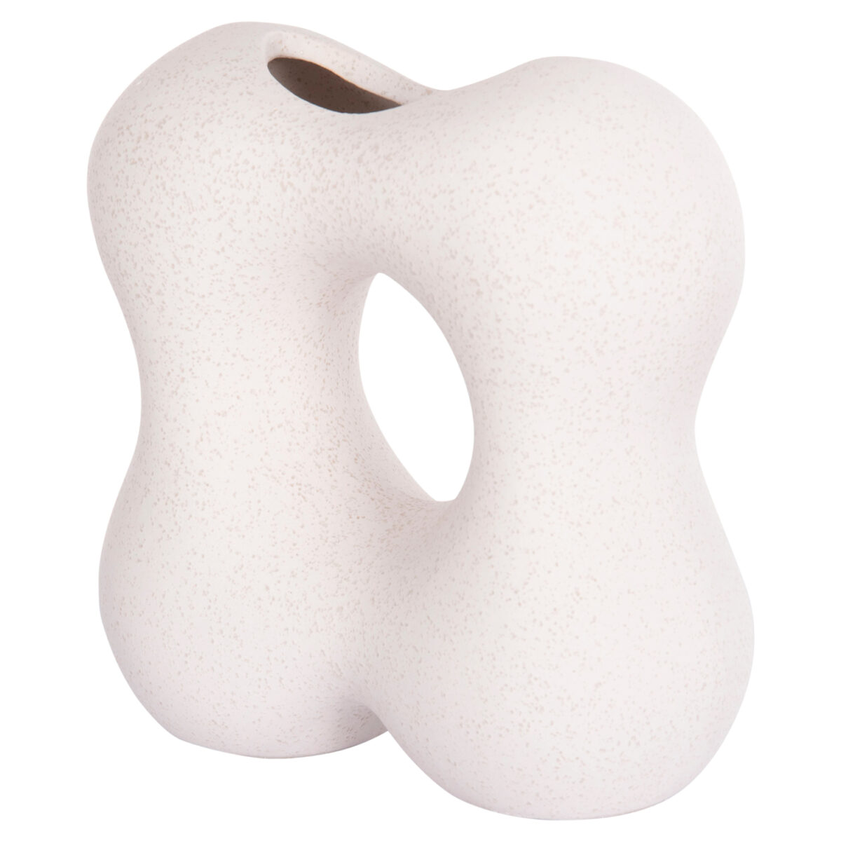 ΕΠΙΤΡΑΠΕΖΙΟ ΚΕΡΑΜΙΚΟ ΔΙΑΚΟΣΜΗΤΙΚΟ SEBOR HM4594.01 ΥΠΟΛΕΥΚΟ ΚΡΥΣΤΑΛΛΙΚΟ 18x9x18Υεκ - Image 4