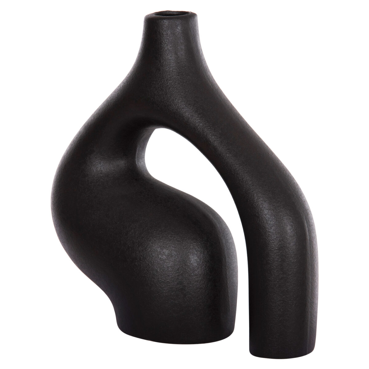 ΕΠΙΤΡΑΠΕΖΙΟ ΚΕΡΑΜΙΚΟ ΔΙΑΚΟΣΜΗΤΙΚΟ ISIL HM4597.02 ΜΑΥΡΟ ΜΑΤ 29x11x29Υεκ - Image 4