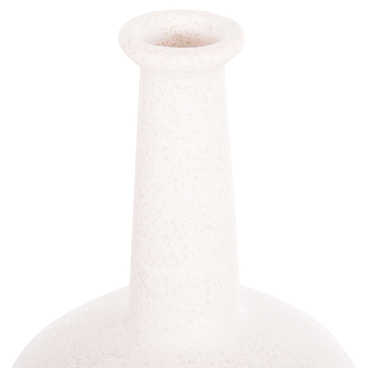 ΕΠΙΤΡΑΠΕΖΙΟ ΚΕΡΑΜΙΚΟ ΔΙΑΚΟΣΜΗΤΙΚΟ ELENDIL HM4593.01 ΥΠΟΛΕΥΚΟ ΚΡΥΣΤΑΛΛΙΚΟ Φ15x25Υεκ - Image 4