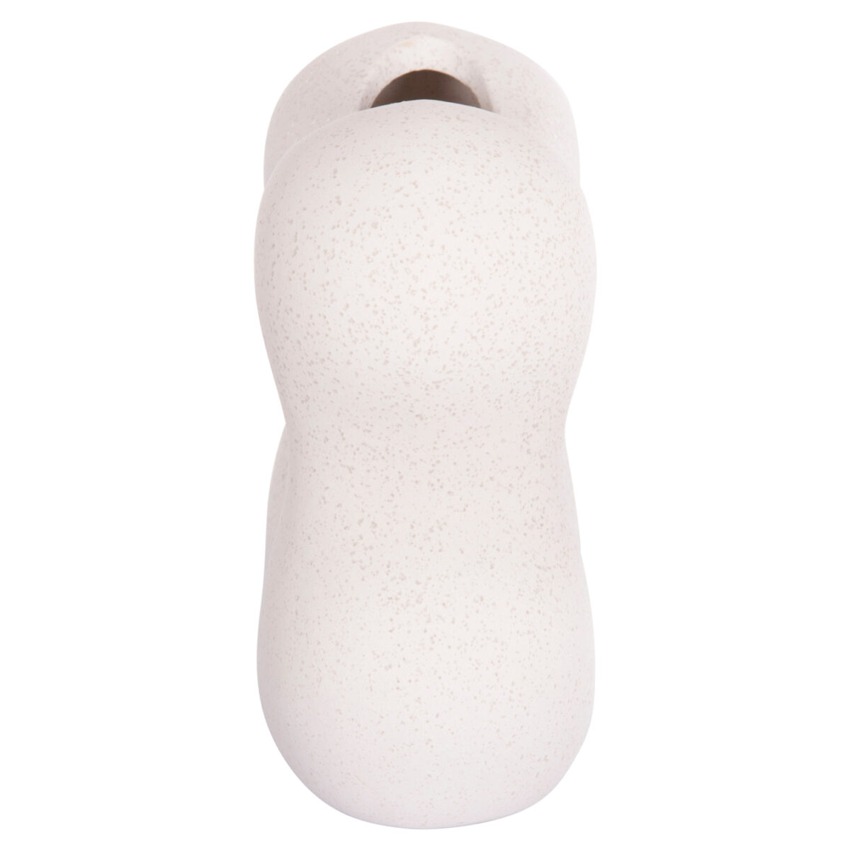 ΕΠΙΤΡΑΠΕΖΙΟ ΚΕΡΑΜΙΚΟ ΔΙΑΚΟΣΜΗΤΙΚΟ SEBOR HM4594.01 ΥΠΟΛΕΥΚΟ ΚΡΥΣΤΑΛΛΙΚΟ 18x9x18Υεκ - Image 5