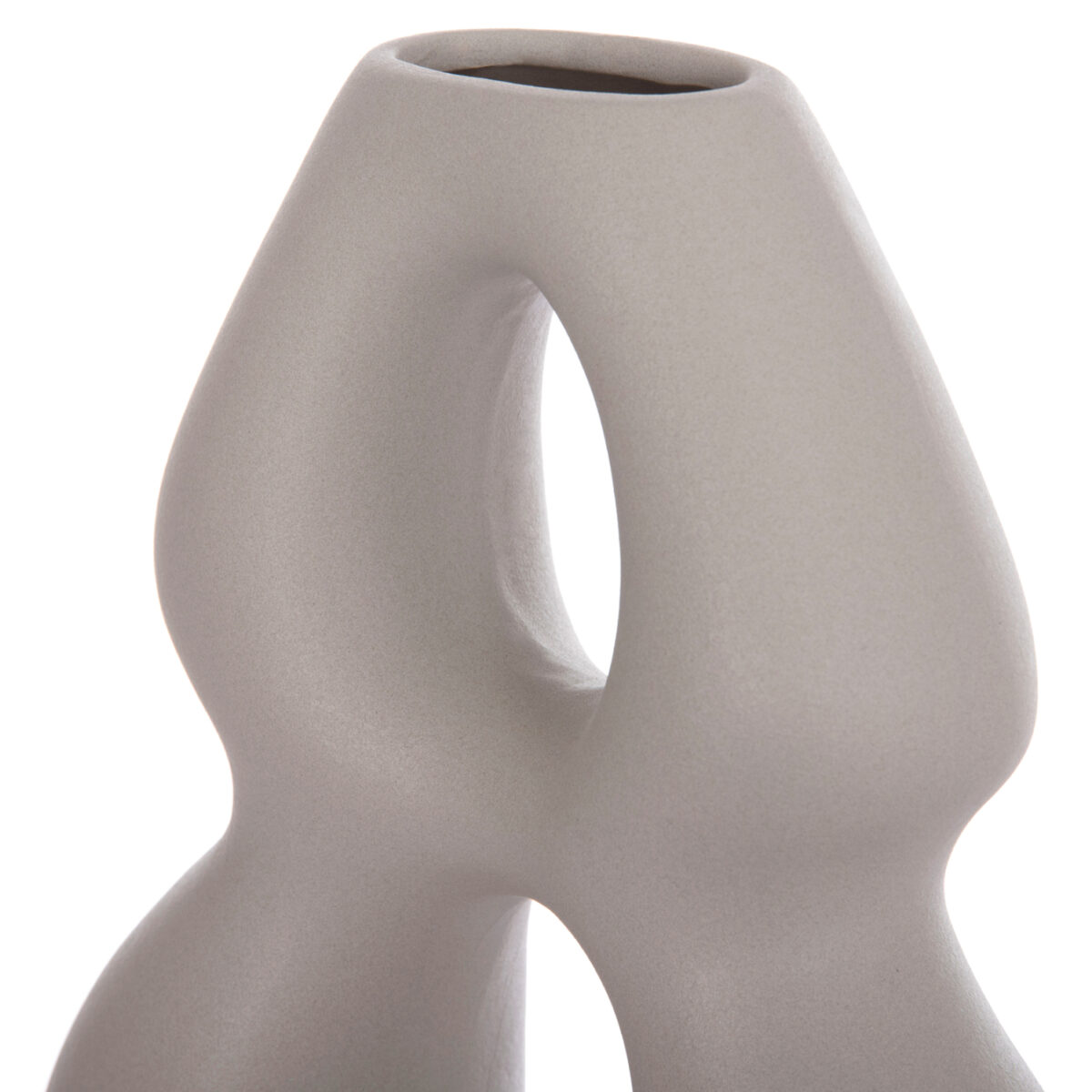 ΕΠΙΤΡΑΠΕΖΙΟ ΚΕΡΑΜΙΚΟ ΔΙΑΚΟΣΜΗΤΙΚΟ ISIL HM4598.03 ΓΚΡΙ ΜΑΤ 25x9x29,5Υεκ - Image 6