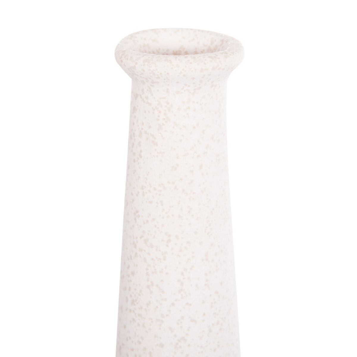 ΕΠΙΤΡΑΠΕΖΙΟ ΚΕΡΑΜΙΚΟ ΔΙΑΚΟΣΜΗΤΙΚΟ ELENDIL HM4592.01 ΥΠΟΛΕΥΚΟ ΚΡΥΣΤΑΛΛΙΚΟ Φ10x30Υ εκ - Image 6