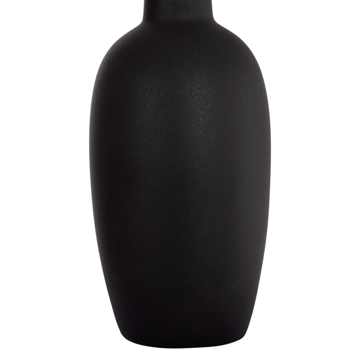 ΕΠΙΤΡΑΠΕΖΙΟ ΚΕΡΑΜΙΚΟ ΔΙΑΚΟΣΜΗΤΙΚΟ ELENDIL HM4591.02 ΜΑΥΡΟ ΜΑΤ Φ12x39.5Υεκ - Image 6