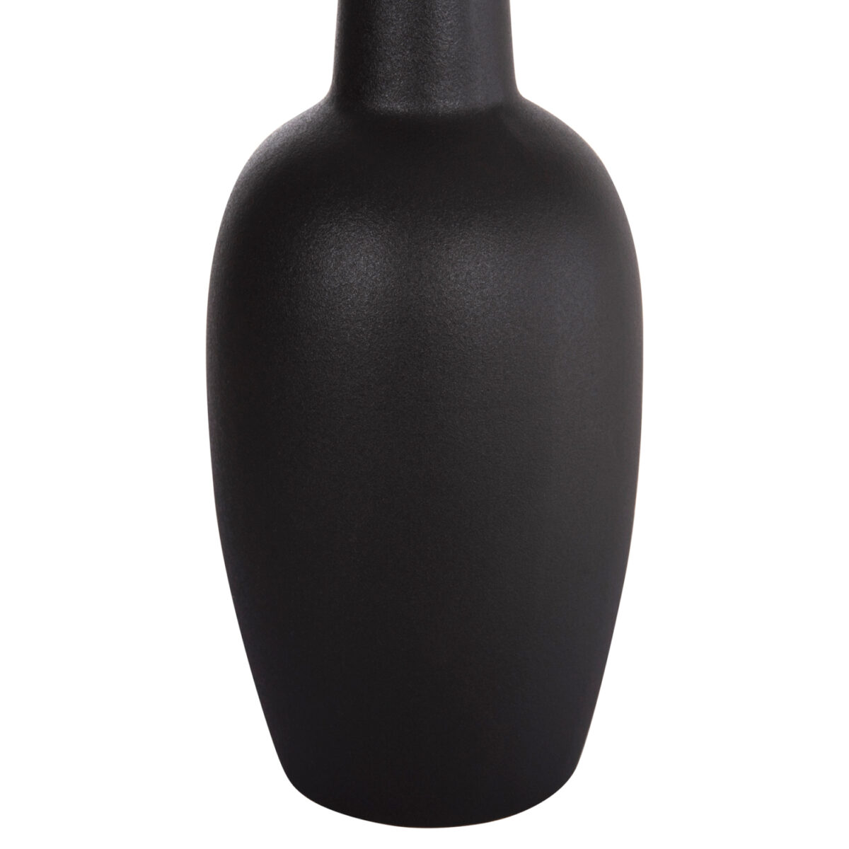 ΕΠΙΤΡΑΠΕΖΙΟ ΚΕΡΑΜΙΚΟ ΔΙΑΚΟΣΜΗΤΙΚΟ ELENDIL HM4592.02 ΜΑΥΡΟ ΜΑΤ Φ10x30Υεκ - Image 6