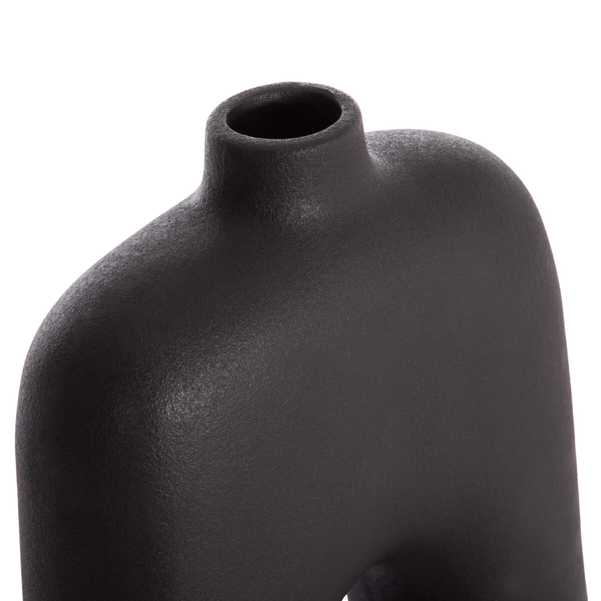 ΕΠΙΤΡΑΠΕΖΙΟ ΚΕΡΑΜΙΚΟ ΔΙΑΚΟΣΜΗΤΙΚΟ ΣΕΙΡΑ ISIL HM4599.02 ΜΑΥΡΟ ΜΑΤ 22x8x29Υεκ - Image 7