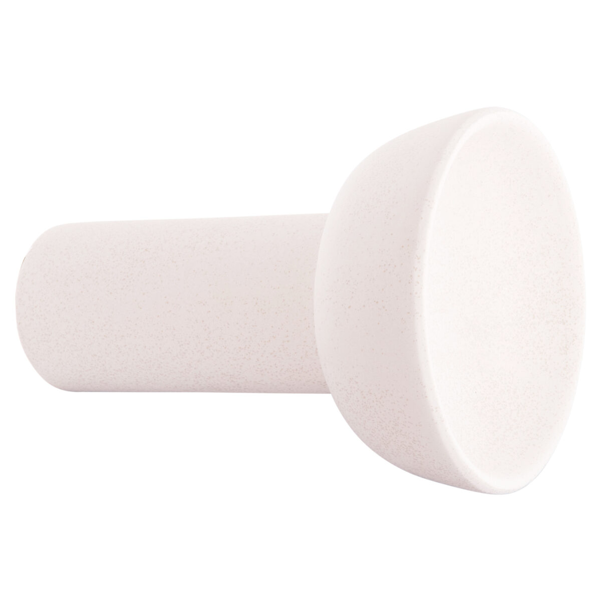 ΕΠΙΤΡΑΠΕΖΙΟ ΚΕΡΑΜΙΚΟ ΔΙΑΚΟΣΜΗΤΙΚΟ ELENDIL HM4602.01 ΥΠΟΛΕΥΚΟ ΚΡΥΣΤΑΛΛΙΚΟ Φ23x32Υ εκ. - Image 4