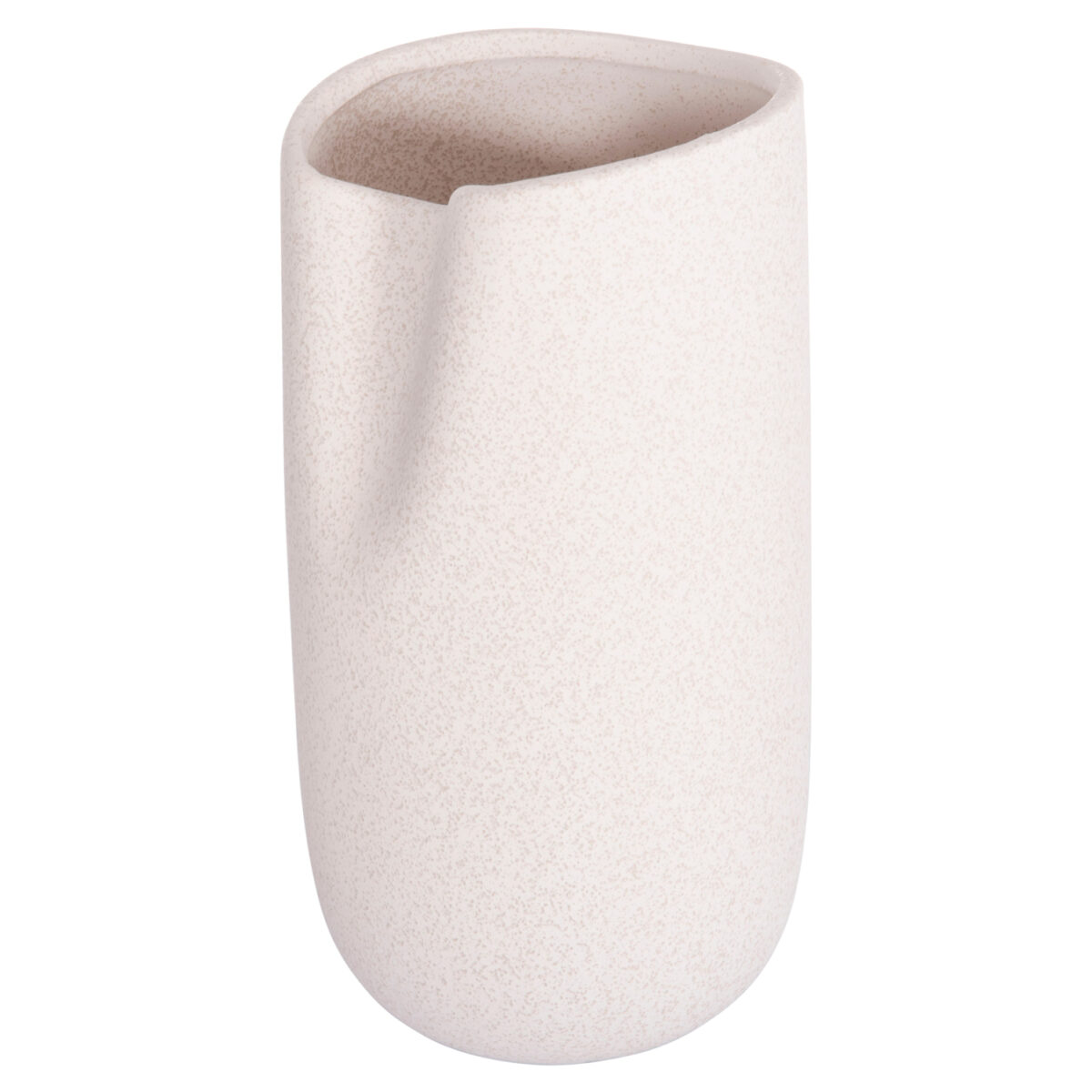 ΕΠΙΤΡΑΠΕΖΙΟ ΚΕΡΑΜΙΚΟ ΔΙΑΚΟΣΜΗΤΙΚΟ GLAΖΕ HM4607.01 ΥΠΟΛΕΥΚΟ ΚΡΥΣΤΑΛΛΙΚΟ 15x15x30Υεκ - Image 4