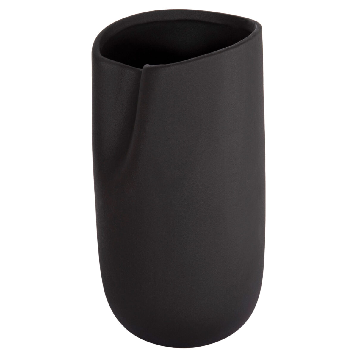 ΕΠΙΤΡΑΠΕΖΙΟ ΚΕΡΑΜΙΚΟ ΔΙΑΚΟΣΜΗΤΙΚΟ GLAΖΕ HM4607.02 ΜΑΥΡΟ ΜΑΤ 15x15x30Υεκ - Image 4