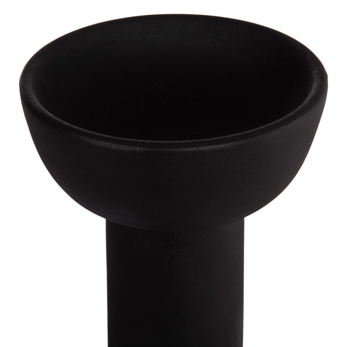 ΕΠΙΤΡΑΠΕΖΙΟ ΚΕΡΑΜΙΚΟ ΔΙΑΚΟΣΜΗΤΙΚΟ ELENDIL HM4602.02 ΜΑΥΡΟ ΜΑΤ Φ23x32Υ εκ - Image 5