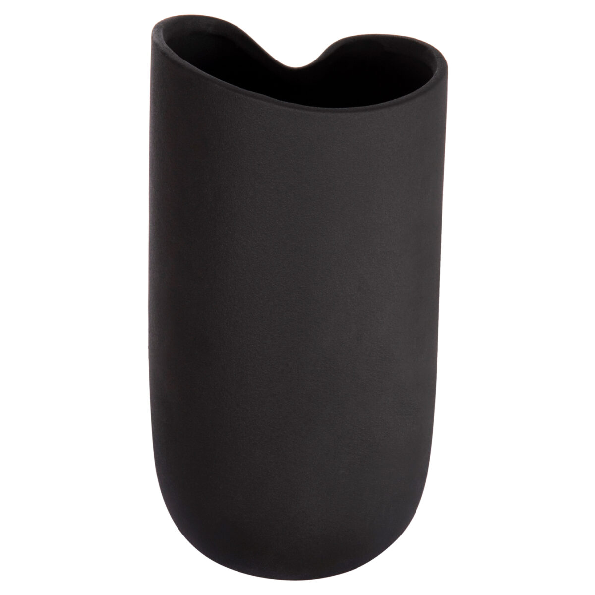 ΕΠΙΤΡΑΠΕΖΙΟ ΚΕΡΑΜΙΚΟ ΔΙΑΚΟΣΜΗΤΙΚΟ GLAΖΕ HM4607.02 ΜΑΥΡΟ ΜΑΤ 15x15x30Υεκ - Image 5