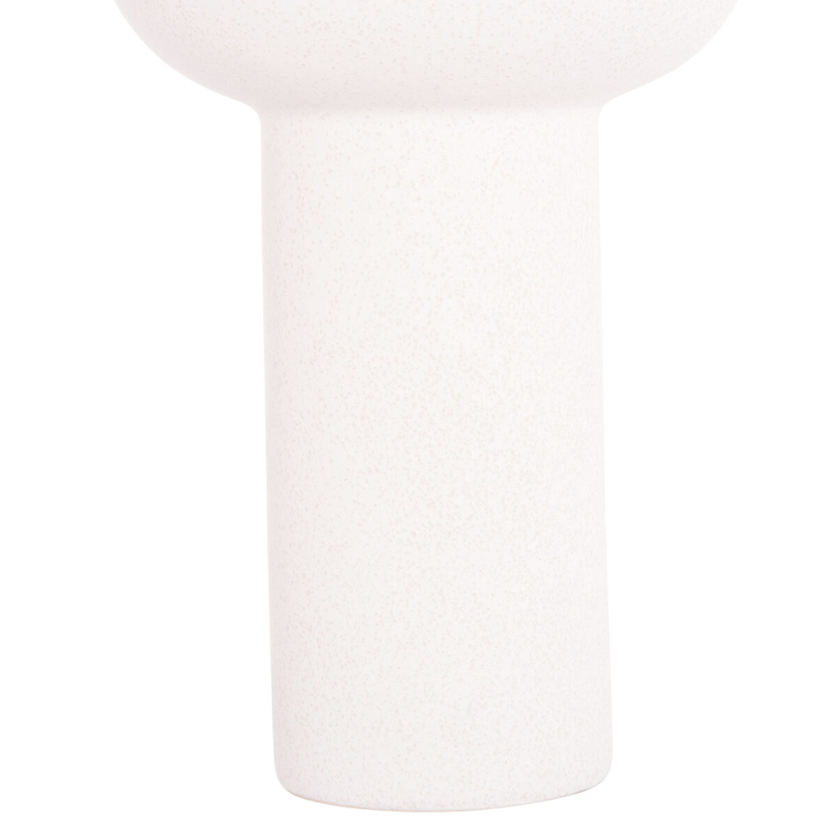 ΕΠΙΤΡΑΠΕΖΙΟ ΚΕΡΑΜΙΚΟ ΔΙΑΚΟΣΜΗΤΙΚΟ ELENDIL HM4602.01 ΥΠΟΛΕΥΚΟ ΚΡΥΣΤΑΛΛΙΚΟ Φ23x32Υ εκ. - Image 6