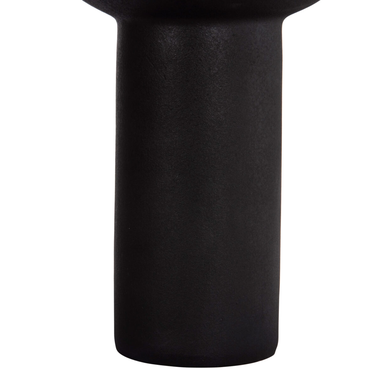 ΕΠΙΤΡΑΠΕΖΙΟ ΚΕΡΑΜΙΚΟ ΔΙΑΚΟΣΜΗΤΙΚΟ ELENDIL HM4602.02 ΜΑΥΡΟ ΜΑΤ Φ23x32Υ εκ - Image 6