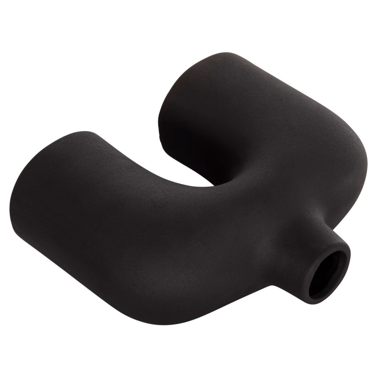 ΕΠΙΤΡΑΠΕΖΙΟ ΚΕΡΑΜΙΚΟ ΔΙΑΚΟΣΜΗΤΙΚΟ ISIL HM4600.02 ΜΑΥΡΟ ΜΑΤ 27x9,5x22,5Y εκ. - Image 6