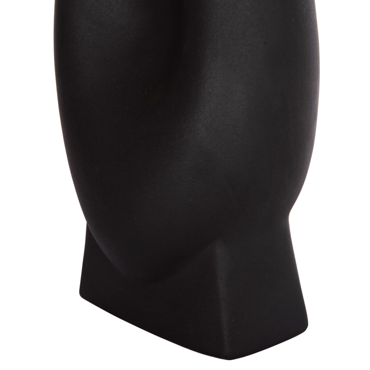 ΕΠΙΤΡΑΠΕΖΙΟ ΚΕΡΑΜΙΚΟ ΔΙΑΚΟΣΜΗΤΙΚΟ ΣΕΙΡΑ GLAΖΕ HM4609.02 ΜΑΥΡΟ ΜΑΤ 16.5x11x38Υεκ - Image 7