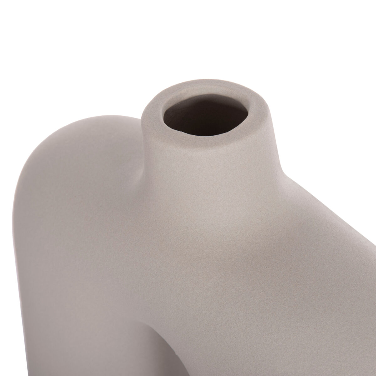 ΕΠΙΤΡΑΠΕΖΙΟ ΚΕΡΑΜΙΚΟ ΔΙΑΚΟΣΜΗΤΙΚΟ ISIL HM4600.03 ΓΚΡΙ ΜΑΤ  27x9,5x22,5Υ εκ. - Image 7