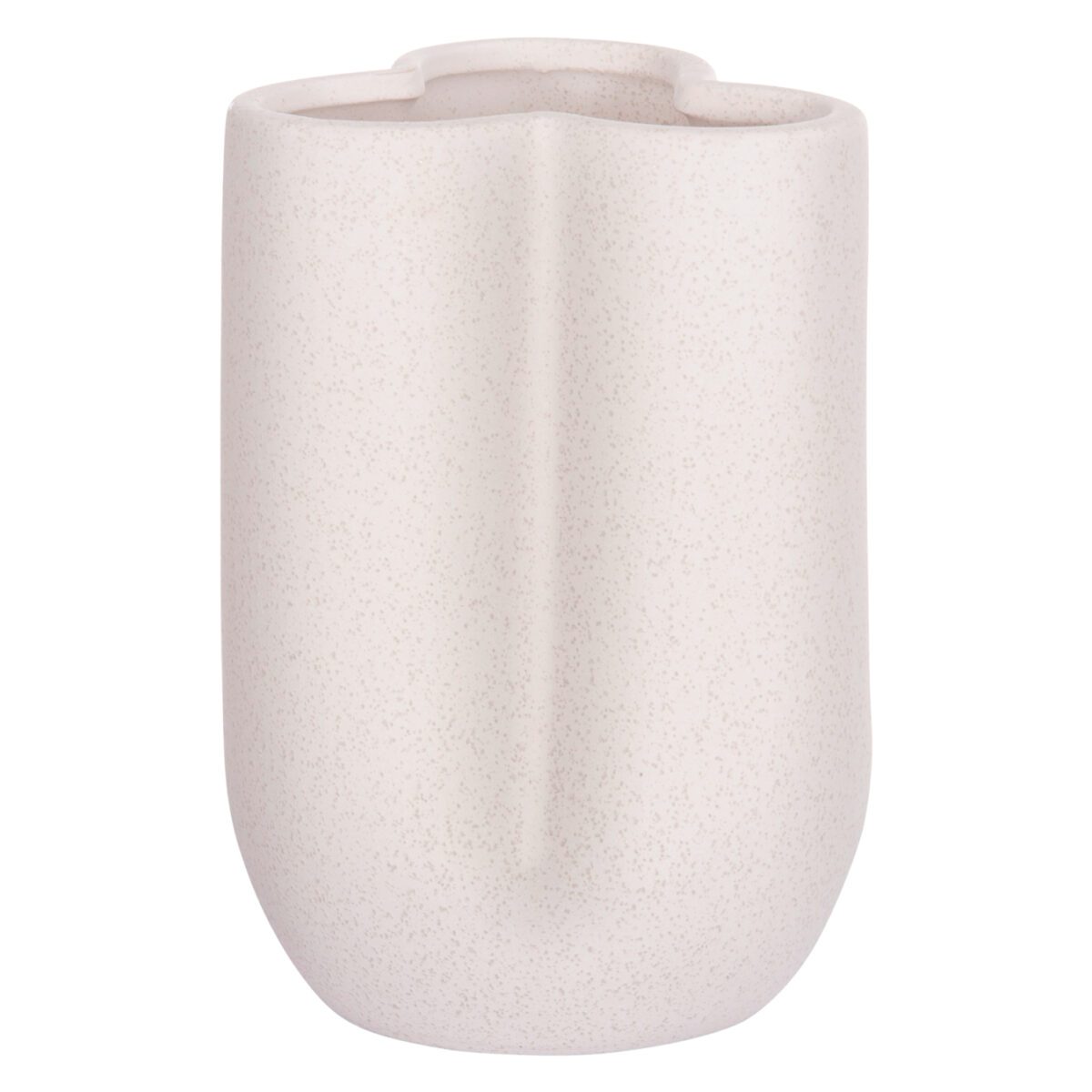 ΕΠΙΤΡΑΠΕΖΙΟ ΚΕΡΑΜΙΚΟ ΔΙΑΚΟΣΜΗΤΙΚΟ GLAΖΕ HM4613.01 ΚΡΥΣΤΑΛΛΙΚΟ ΥΠΟΛΕΥΚΟ Φ16x22Υεκ - Image 3