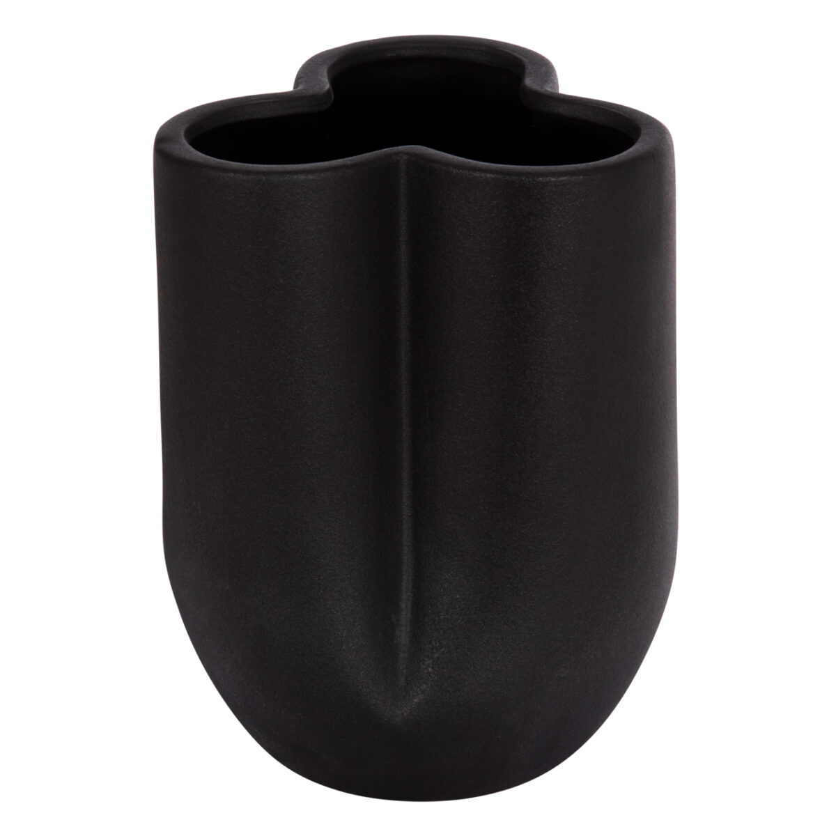 ΕΠΙΤΡΑΠΕΖΙΟ ΚΕΡΑΜΙΚΟ ΔΙΑΚΟΣΜΗΤΙΚΟ GLAΖΕ HM4613.02 ΜΑΥΡΟ ΜΑΤ Φ16x22Υεκ - Image 3