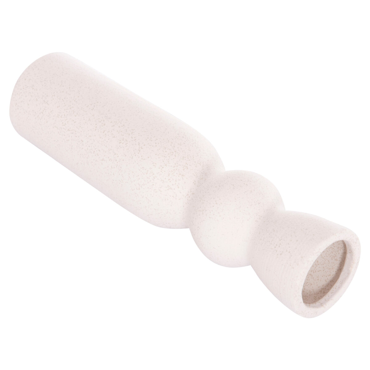 ΕΠΙΤΡΑΠΕΖΙΟ ΚΕΡΑΜΙΚΟ ΔΙΑΚΟΣΜΗΤΙΚΟ SCEPTER HM4614.01 ΚΡΥΣΤΑΛΛΙΚΟ ΥΠΟΛΕΥΚΟ Φ8x35Υεκ - Image 4