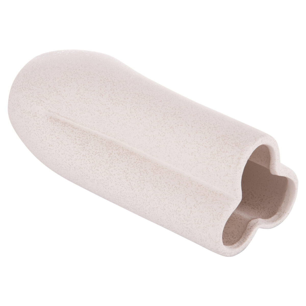 ΕΠΙΤΡΑΠΕΖΙΟ ΚΕΡΑΜΙΚΟ ΔΙΑΚΟΣΜΗΤΙΚΟ GLAΖΕ HM4611.01 ΚΡΥΣΤΑΛΛΙΚΟ ΥΠΟΛΕΥΚΟ Φ14x34Υεκ - Image 5