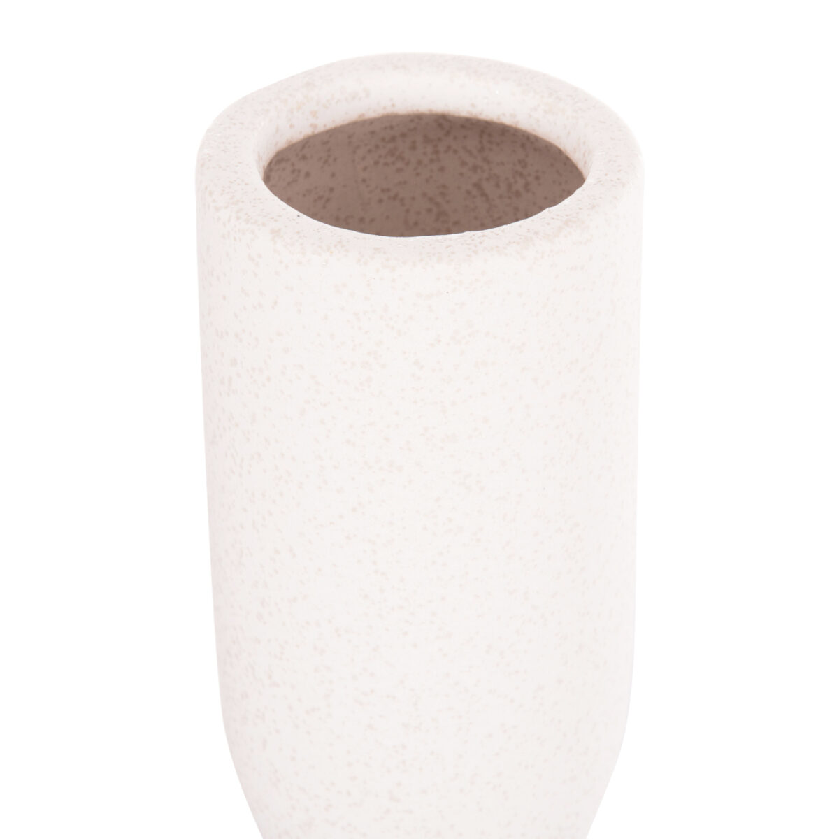 ΕΠΙΤΡΑΠΕΖΙΟ ΚΕΡΑΜΙΚΟ ΔΙΑΚΟΣΜΗΤΙΚΟ SCEPTER HM4615.01 ΚΡΥΣΤΑΛΛΙΚΟ ΥΠΟΛΕΥΚΟ Φ7,5x30,5Υεκ - Image 5