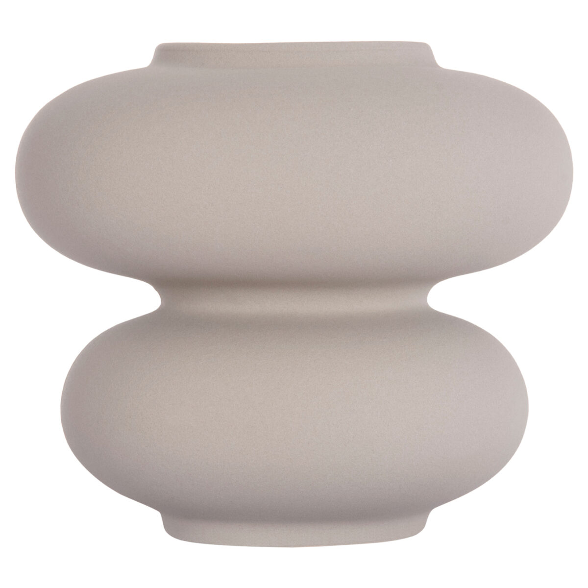 ΕΠΙΤΡΑΠΕΖΙΟ ΚΕΡΑΜΙΚΟ ΔΙΑΚΟΣΜΗΤΙΚΟ ROOK HM4629.03 ΓΚΡΙ ΜΑΤ Φ18x17Υεκ - Image 3