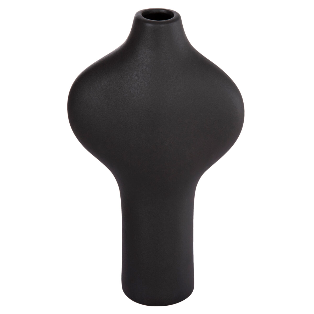 ΕΠΙΤΡΑΠΕΖΙΟ ΚΕΡΑΜΙΚΟ ΔΙΑΚΟΣΜΗΤΙΚΟ ΣΕΙΡΑ ARKEN HM4621.02 ΜΑΥΡΟ ΜΑΤ 18,5x8,5x32Υεκ - Image 3