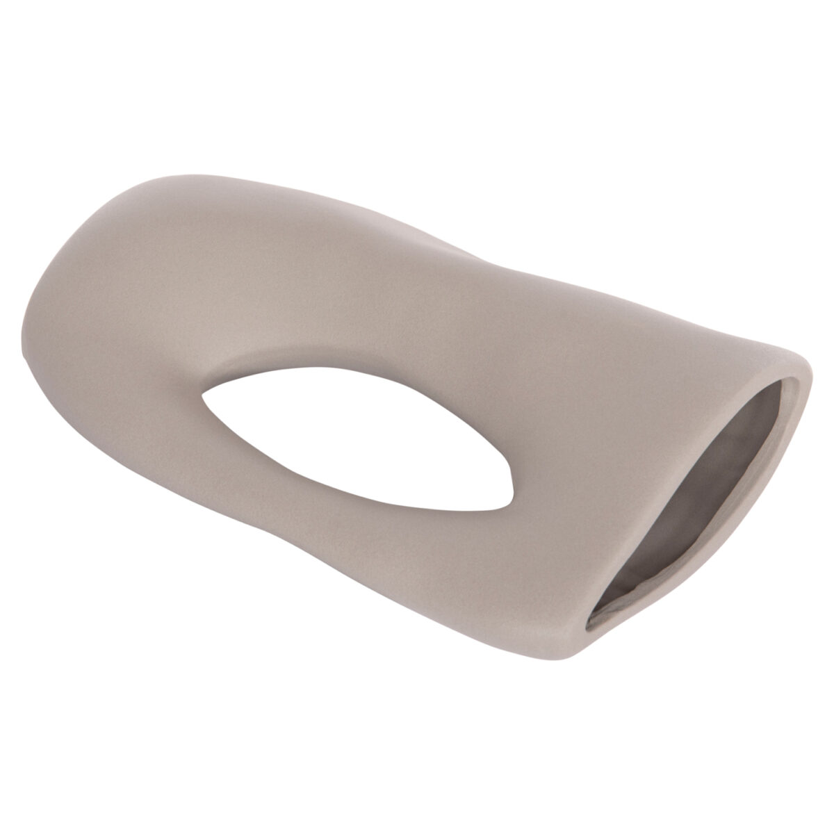 ΕΠΙΤΡΑΠΕΖΙΟ ΚΕΡΑΜΙΚΟ ΔΙΑΚΟΣΜΗΤΙΚΟ SEBOR HM4626.02 ΓΚΡΙ ΜΑΤ 21x8x35.5Υεκ - Image 4