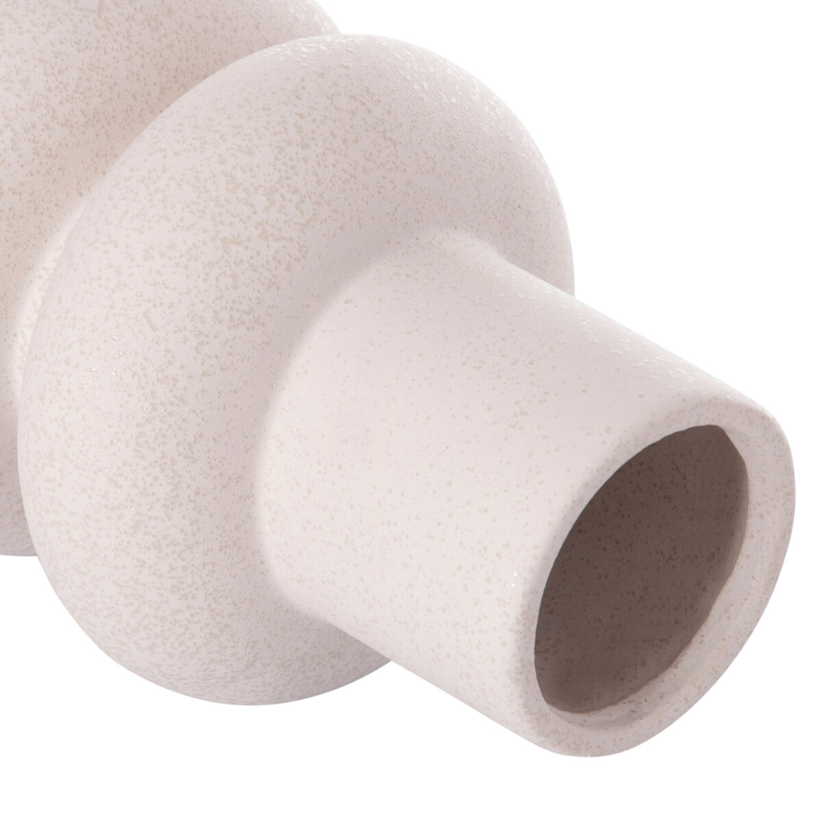 ΕΠΙΤΡΑΠΕΖΙΟ ΚΕΡΑΜΙΚΟ ΔΙΑΚΟΣΜΗΤΙΚΟ ROOK HM4627.01 ΥΠΟΛΕΥΚΟ ΚΡΥΣΤΑΛΛΙΚΟ Φ16x25,5Υεκ - Image 5