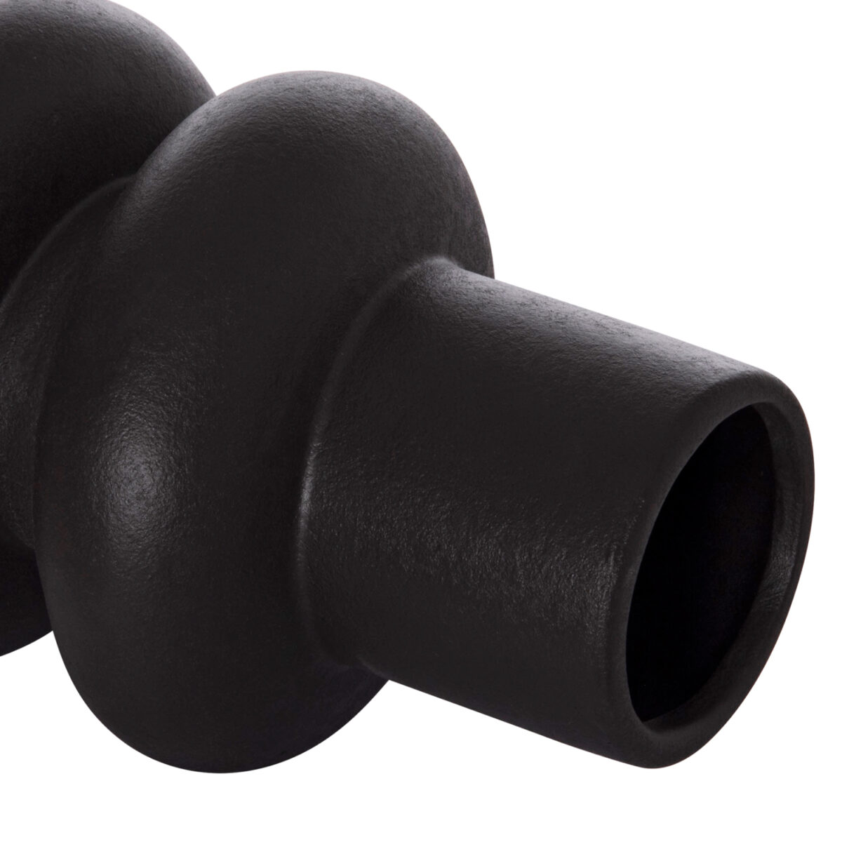 ΕΠΙΤΡΑΠΕΖΙΟ ΚΕΡΑΜΙΚΟ ΔΙΑΚΟΣΜΗΤΙΚΟ ROOK HM4627.02 ΜΑΥΡΟ ΜΑΤ Φ16x25,5Υεκ - Image 5