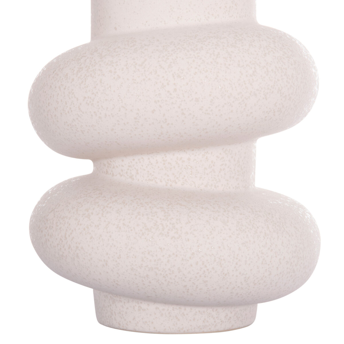 ΕΠΙΤΡΑΠΕΖΙΟ ΚΕΡΑΜΙΚΟ ΔΙΑΚΟΣΜΗΤΙΚΟ ROOK HM4627.01 ΥΠΟΛΕΥΚΟ ΚΡΥΣΤΑΛΛΙΚΟ Φ16x25,5Υεκ - Image 6