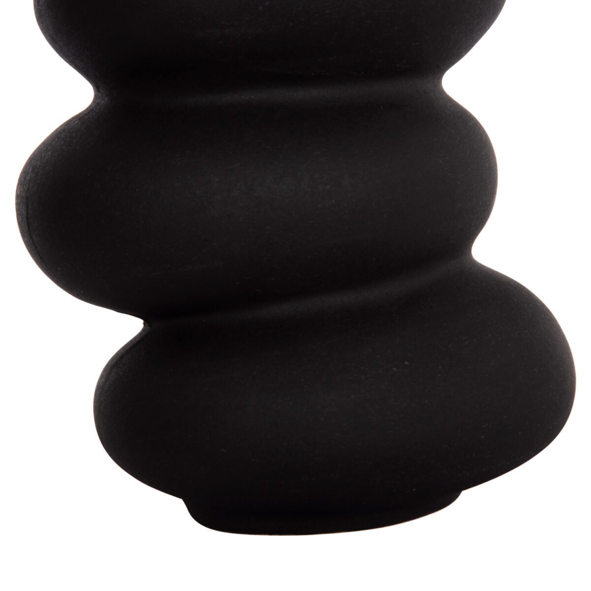 ΕΠΙΤΡΑΠΕΖΙΟ ΚΕΡΑΜΙΚΟ ΔΙΑΚΟΣΜΗΤΙΚΟ ROOK HM4628.02 ΜΑΥΡΟ ΜΑΤ Φ14x19Υεκ - Image 6